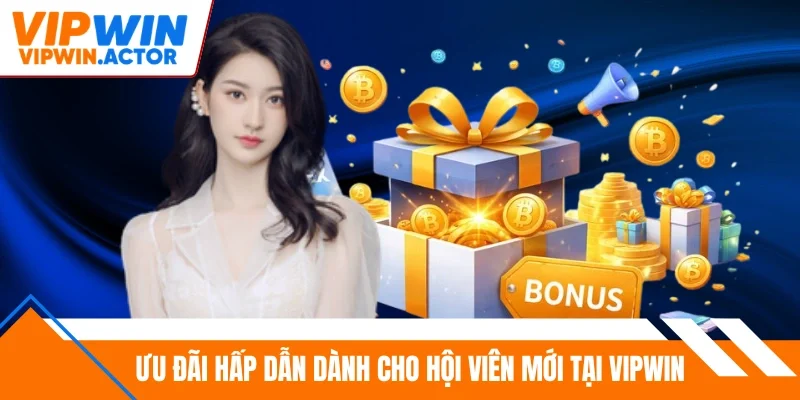 Ưu đãi hấp dẫn dành cho hội viên mới tại Vipwin