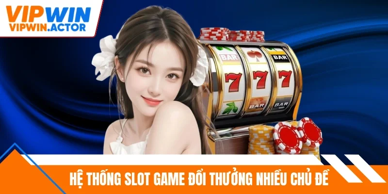 Hệ thống slot game đổi thưởng nhiều chủ đề