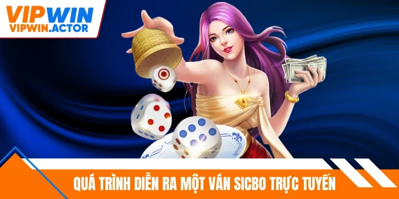 Quá trình diễn ra một ván sicbo trực tuyến
