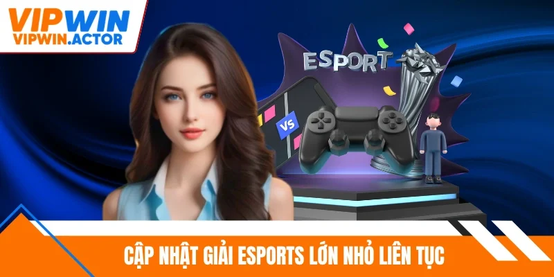 Cập nhật giải esports lớn nhỏ liên tục